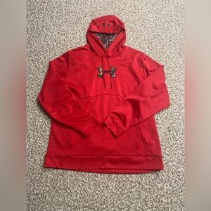 Under Armor Hoodie Red & Camo
